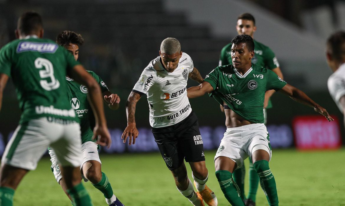 O Goiás venceu o Atlético Mineiro por 1 a 0 (Foto: Pedro Souza/ Atlético/ Divulgação)