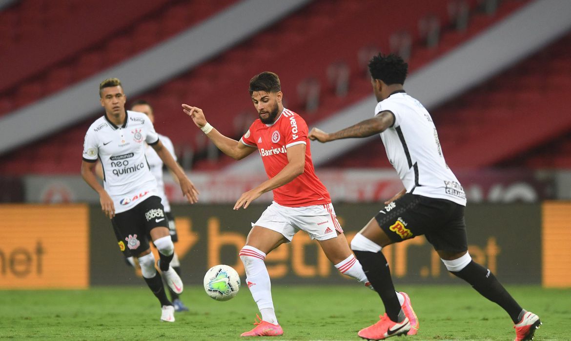 Inter e Corinthians ficaram no 0 a 0 (Foto: Ricardo Duarte/ Internacional/ Divulgação)