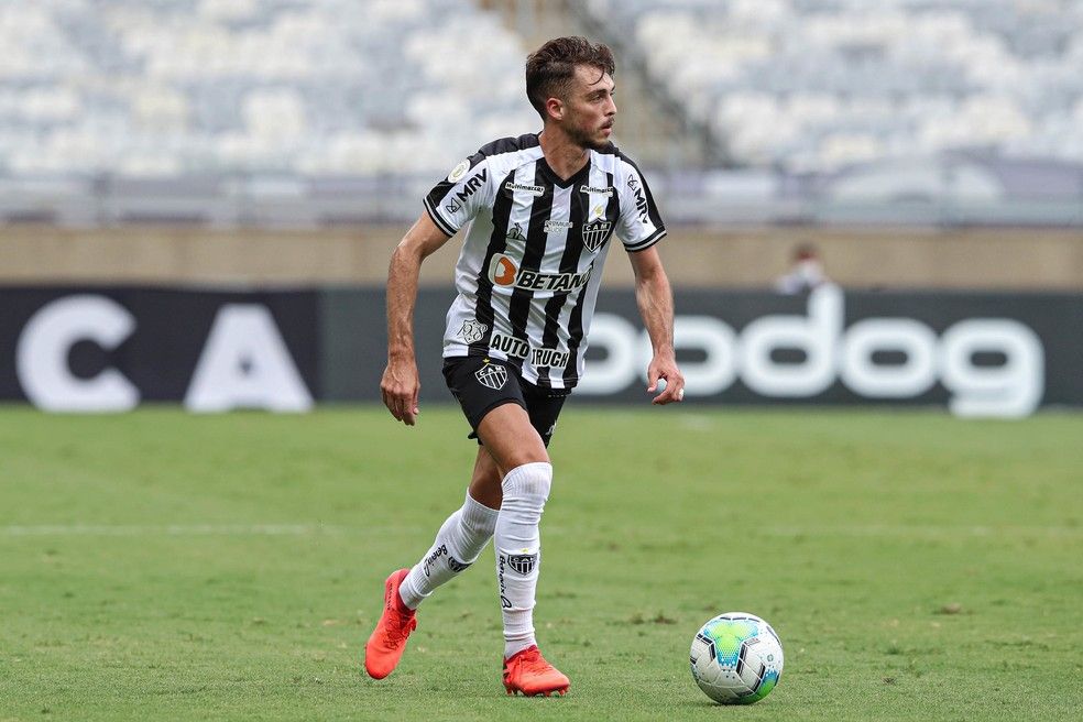 O meia Hyoran vai permanecer no Atlético Mineiro até 2023 (Foto: Pedro Souza/ Atlético-MG/ Divulgação)