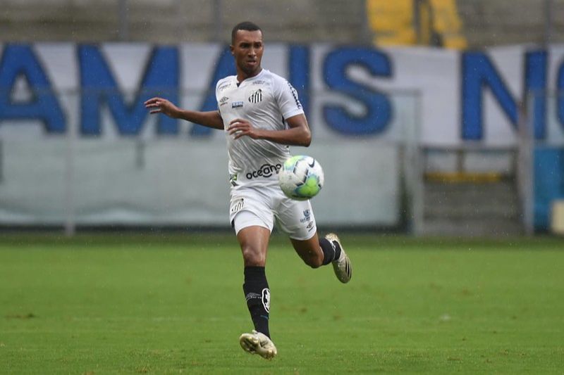O jogador Lucas Braga, do Santos (Foto: Ivan Storti/ Santos FC/ Divulgação)