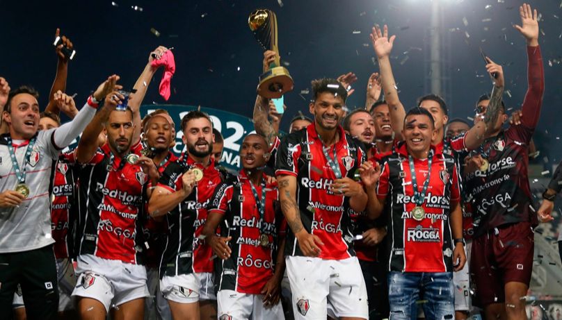 Elenco do Joinville, campeão da Copa Santa Catarina em 2020 (Foto: Vitor Forcellini / Joinville EC)