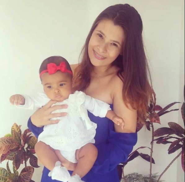 Luana com a filha Valentina (Foto: Reprodução/ Instagram)