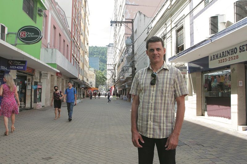 Lino Feletti: “Queremos ajudar a construir uma cidade melhor a partir do Centro” (Foto: Fábio Nunes/AT)