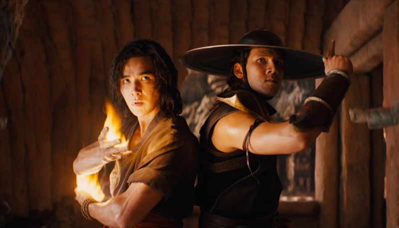 Personagens de Liu Kang e Kung Lao em "Mortal Kombat" (Foto: Divulgação)