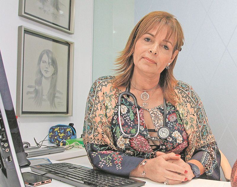 Pneumologista Ciléa Victória: “É um vírus que atinge todas as áreas” (Foto: Dayana Souza - 26/08/2019)