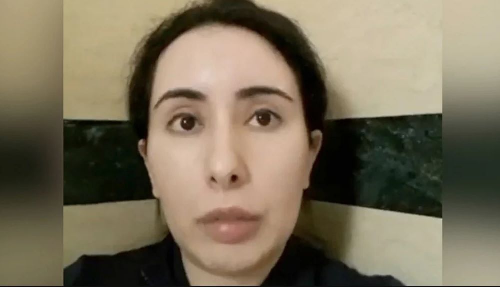 A princesa Latifa utilizou um celular que mantém em segredo para revelar que está sendo mantida dentro de uma mansão contra sua vontade (Foto: Reprodução Twitter)
