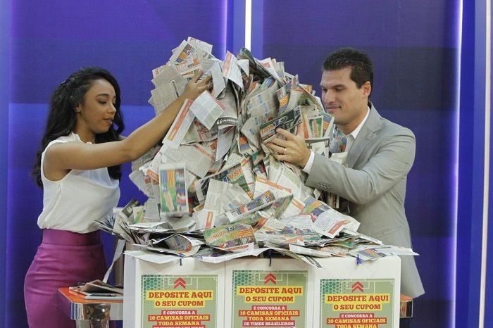 Sorteio é feito no Tribuna Notícias (Foto: Leonardo Bicalho - 24/02/2021)