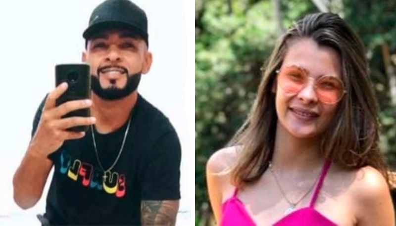 Rodrigo Pires Rosa e Luana Demonier: relação terminou em fim trágico (Foto: Acervo Pessoal)