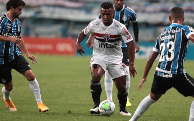 São Paulo venceu o Grêmio (Foto: Rubens Chiri/ saopaulofc.net/ Divulgação)