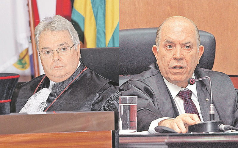 Sergio Bizzotto presidiu o Tribunal no biênio 2014/2015. Sérgio Gama comandou a Corte em 2018 e 2019 (Foto: Arquivo/AT)