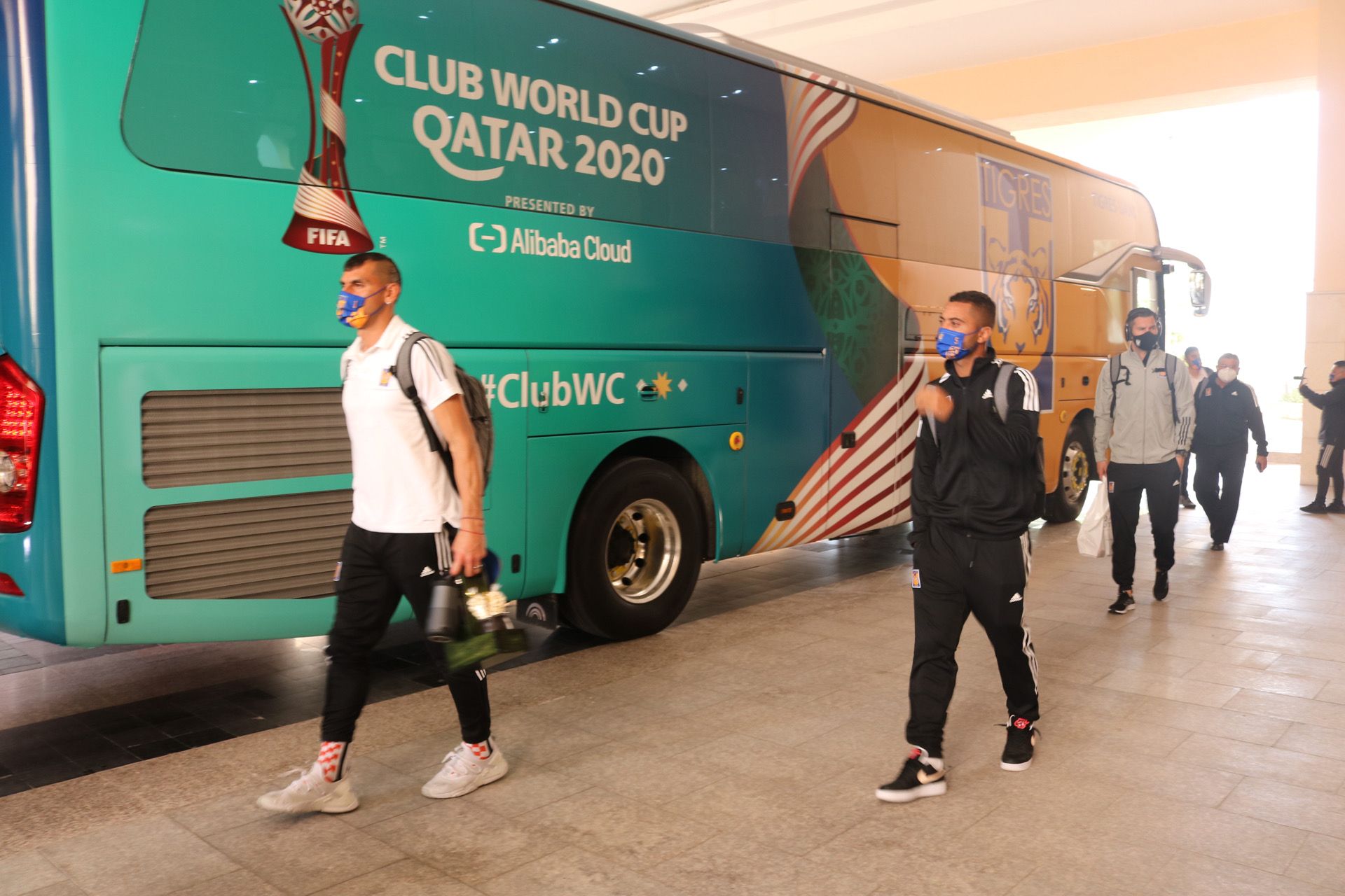 Equipe mexicana disputa o Mundial de Clubes (Foto: Reprodução/ www.tigres.com.mx)