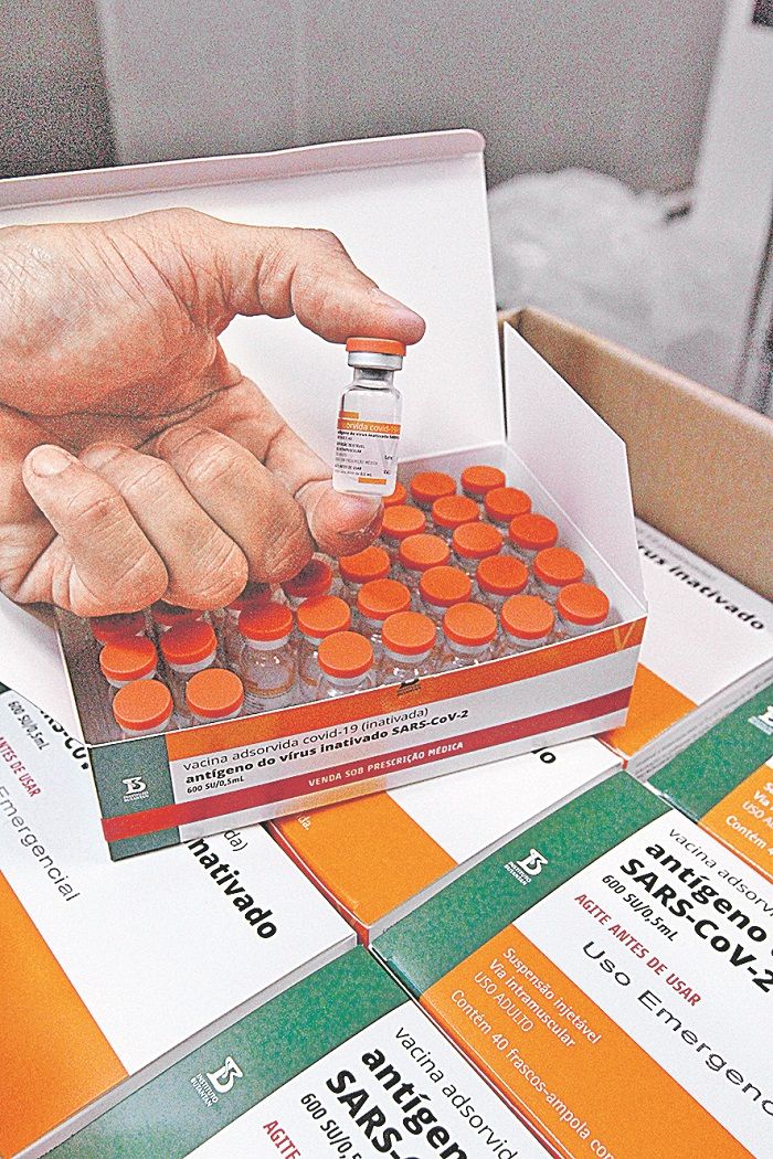 Doses de Coronavac: Prefeitura vai ligar para morador (Foto: Leone Iglesias - 18/01/2021)
