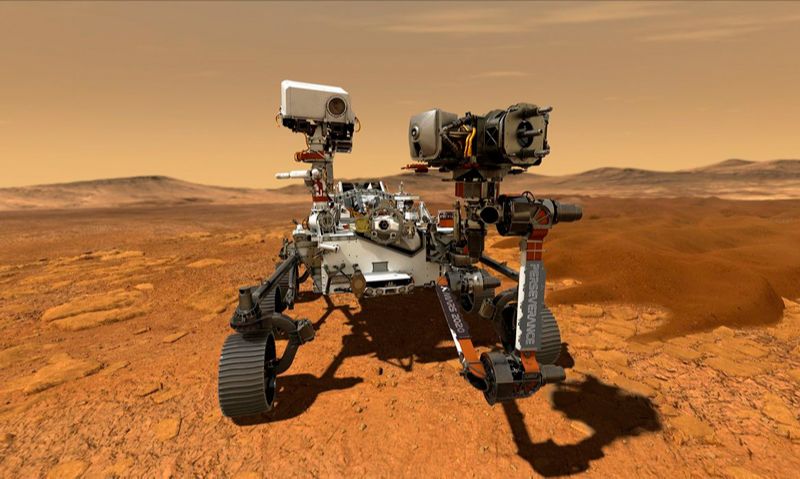 Veículo exploratório Rover Perseverance (Foto: NASA/JPL-Caltech)