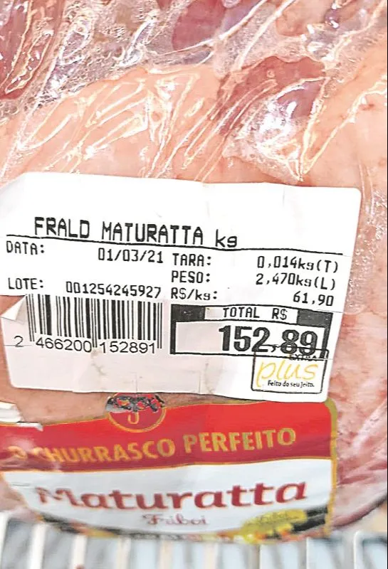 Imagem ilustrativa da imagem Carne de segunda chega a custar R$ 69,90