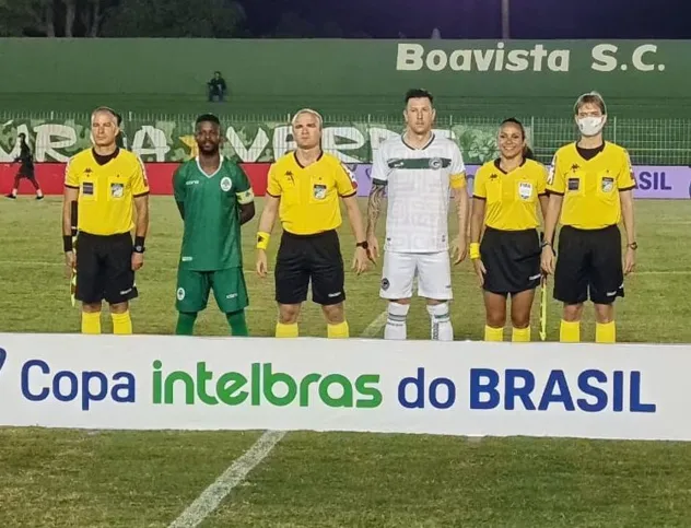 O Goiás perdeu para o Boavista na Copa do Brasil