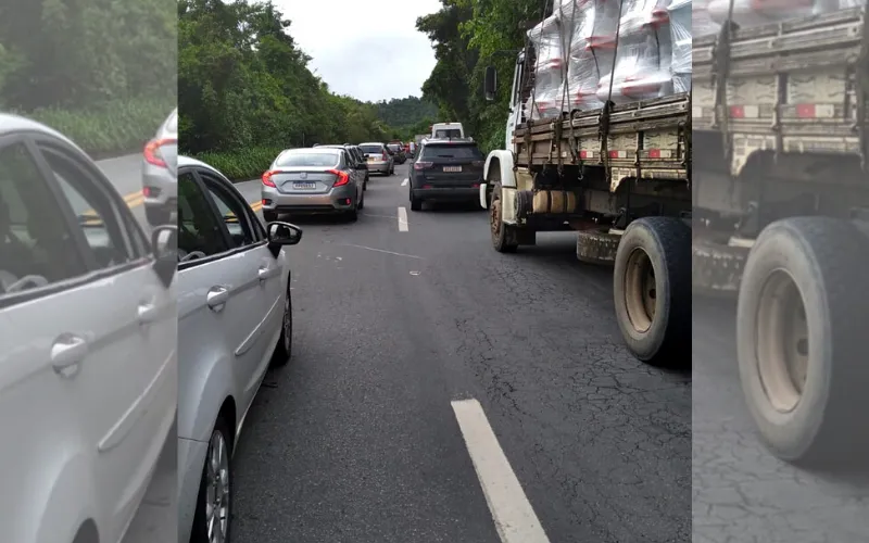 Imagem ilustrativa da imagem Acidente entre van e caminhão deixa um morto na BR-262