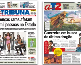 Imagem ilustrativa da imagem Veja a edição do jornal A Tribuna desta segunda-feira (01/03/2021)