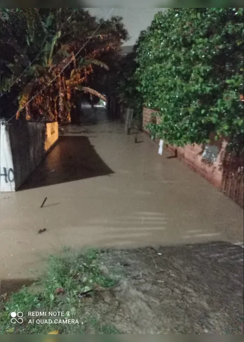 Imagem ilustrativa da imagem VÍDEO | Chuva destrói ponte e casas no Estado