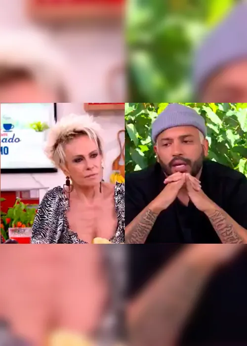 Imagem ilustrativa da imagem "Quer aprender a fazer arroz?", Ana Maria Braga brinca com Projota