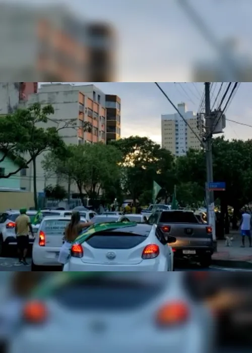 Imagem ilustrativa da imagem Apoiadores de Bolsonaro fazem manifestação na Grande Vitória
