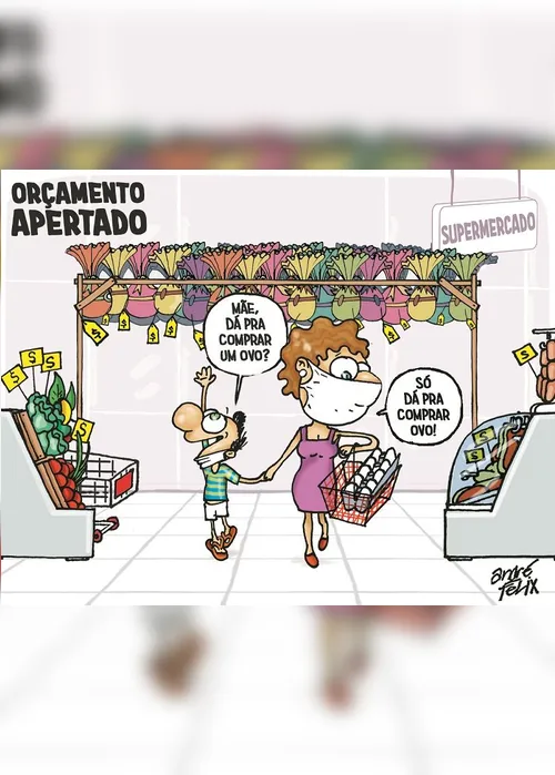 Imagem ilustrativa da imagem Charge do Dia: Orçamento apertado