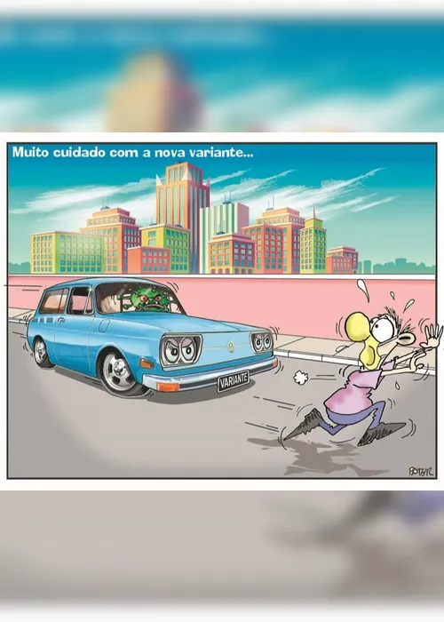 Imagem ilustrativa da imagem Charge do Dia: Nova variante