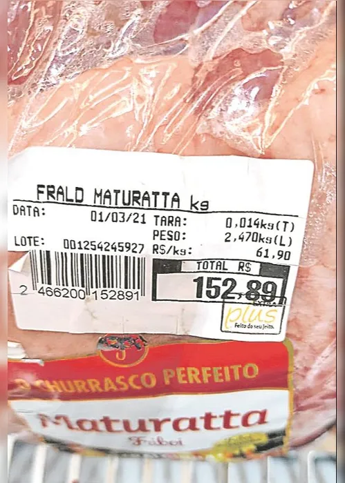 Imagem ilustrativa da imagem Carne de segunda chega a custar R$ 69,90