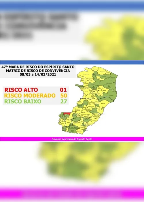 Imagem ilustrativa da imagem Sobe para 50 o número de cidades em risco moderado de contágio da Covid