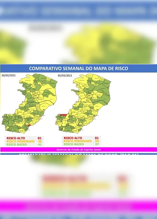 Imagem ilustrativa da imagem Sobe para 50 o número de cidades em risco moderado de contágio da Covid