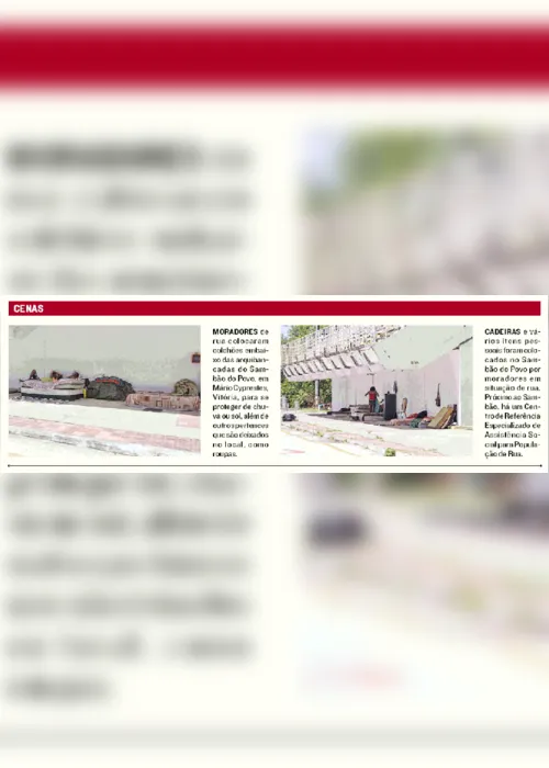 Imagem ilustrativa da imagem Moradores de rua ocupam o Sambão do Povo