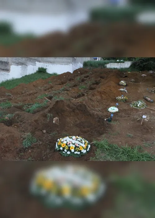 Imagem ilustrativa da imagem Mortes por Covid aumentam e mais covas são abertas em cemitério de Vitória