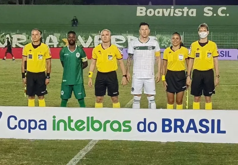 O Goiás perdeu para o Boavista na Copa do Brasil