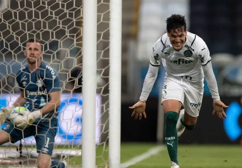 O Palmeiras venceu na primeira partida da final da Copa do Brasil