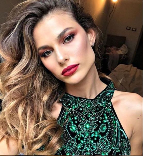 A brasileira Dayane Mello, finalista do Grande Fratello VIP, o Big Brother italiano (Foto: Reprodução/ Instagram @dayanemelloreal)