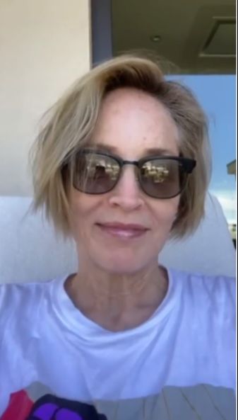 Atriz Sharon Stone (Foto: Reprodução/ Instagram @sharonstone)