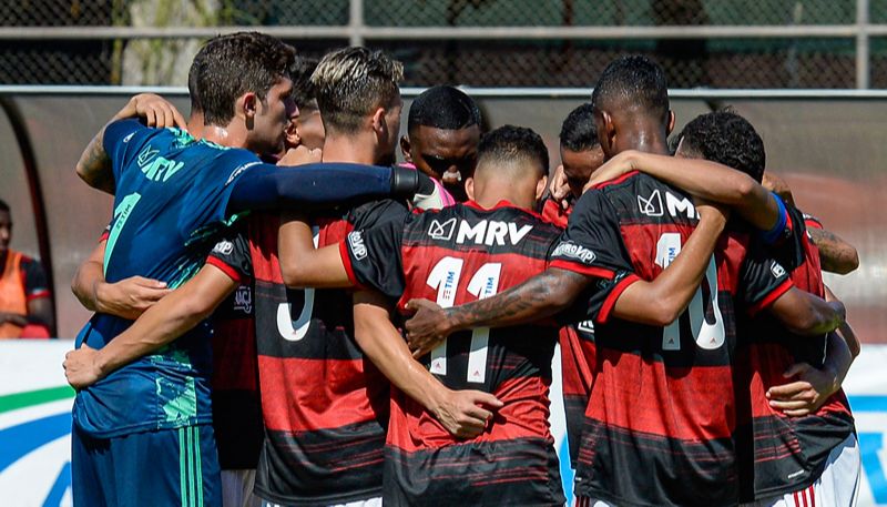 Time Sub-20 será a base do Flamengo no Estadual (Foto: Marcelo Cortes / Flamengo)