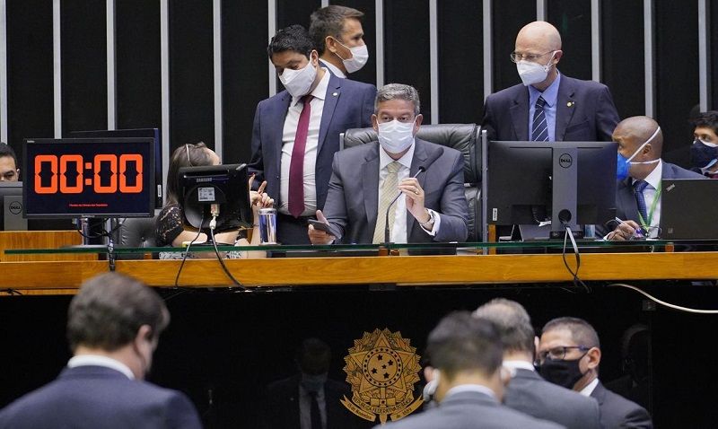 Votação da PEC Emergencial na Câmara dos Deputados (Foto: Pablo Valadares/Câmara dos Deputados)