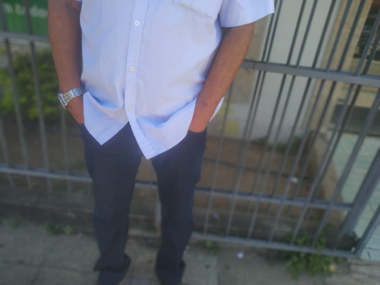 Técnico foi vítima de assalto (Foto: Kananda Natielly)