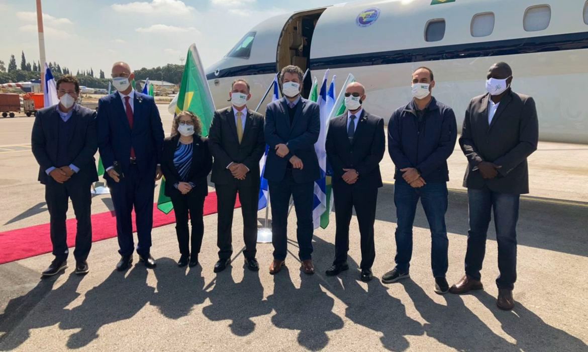 Comitiva está em Israel para agendas oficiais neste fim de semana. (Foto: Ministério das Relações Exteriores do Brasil)