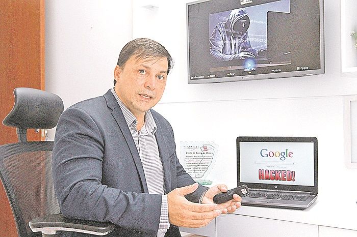 Pinheiro diz que bandidos tendem a se passar por atendentes de banco e prevê um recorde de golpes este ano (Foto: Leone Iglesias — 15/01/2020)
