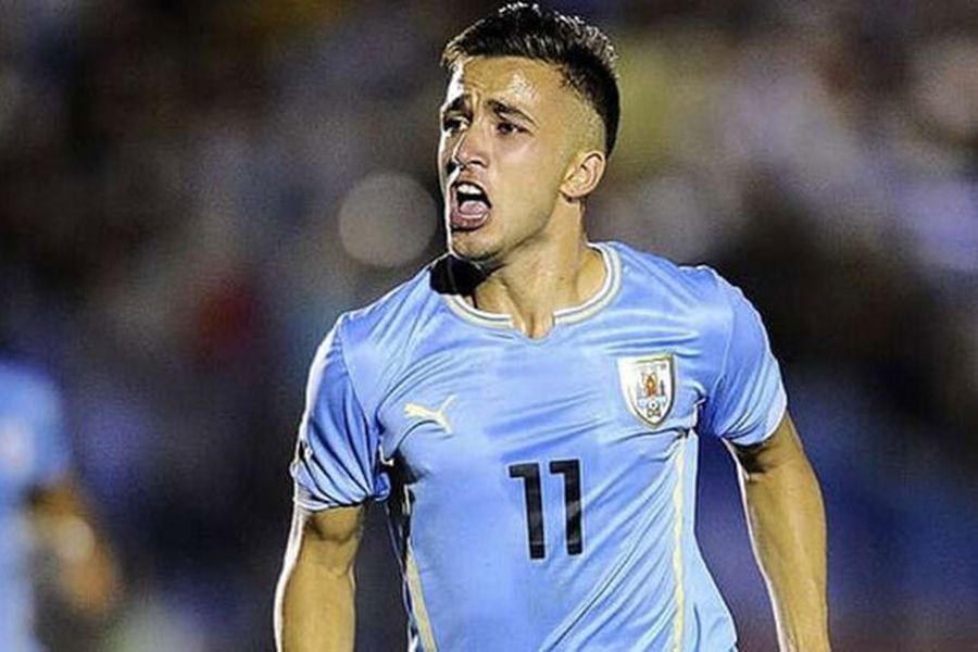Franco Acosta teve passagem pela seleção uruguaia sub-17 (Foto: Divulgação)