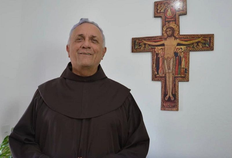 O Frei Luiz Flávio Adami Loureiro tinha 72 anos (Foto: Divulgação)