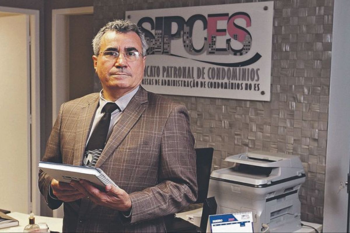 Gedaias Freire da Costa, presidente do SIPCES. Sindicato listou principais dúvidas de síndicos e administradoras de condomínios