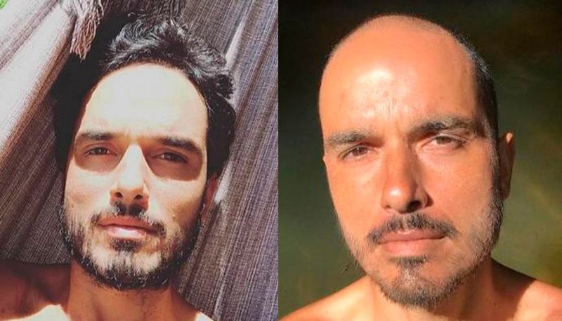 Léo Rosa em foto de arquivo e mais recente (Foto: Reprodução / Instagram)