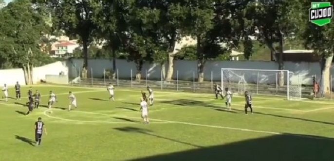 Vandinho marcou o gol da partida (Foto: Reprodução Mycujoo)