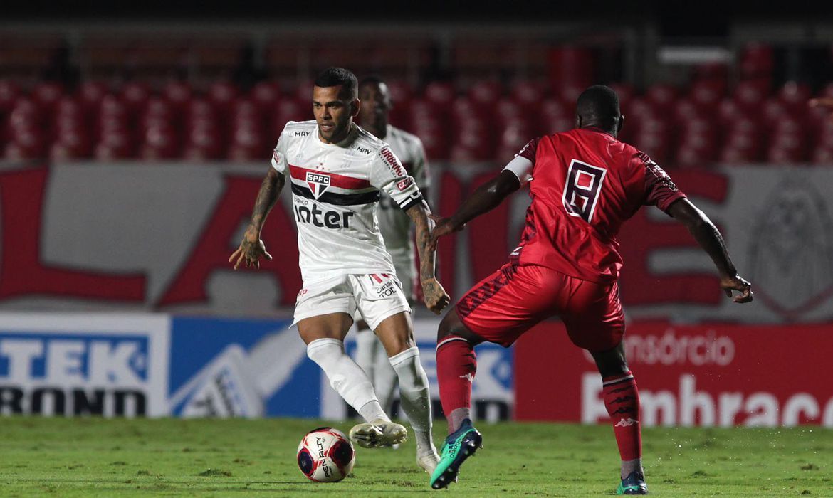 São Paulo e Botafogo empataram em 1 a 1 (Foto: Rubens Chiri/ saopaulofc.net/ Divulgação)
