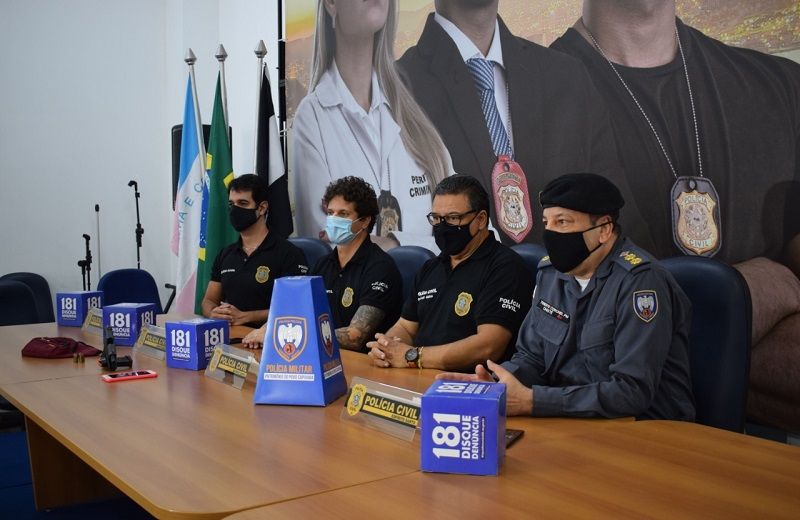 As prisões foram feitas em ação conjunta realizada pela Polícia Civil e Polícia Militar (Foto: Divulgação/ PC)