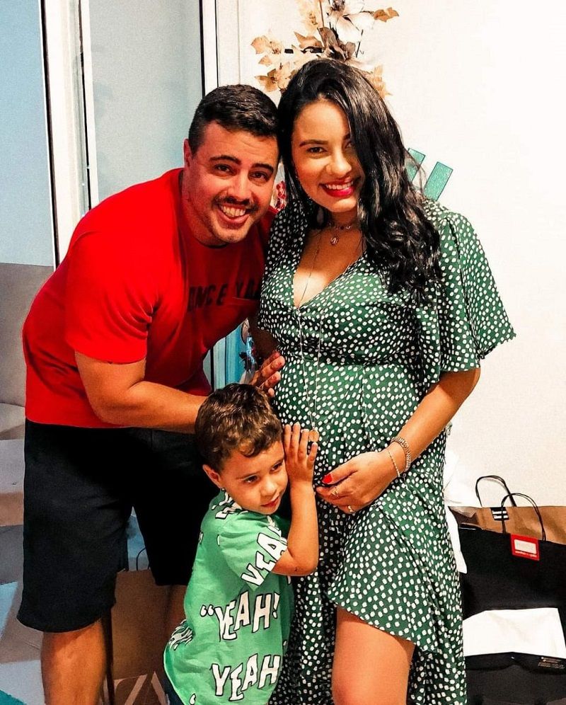 Taíssa Souza, Victor e Heitor (Foto: Reprodução/Instagram)