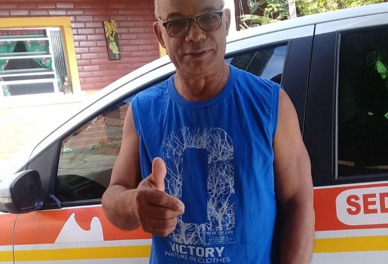 O corpo do taxista foi encontrado na zona rural de Itapemirim (Foto: Acervo Pessoal)