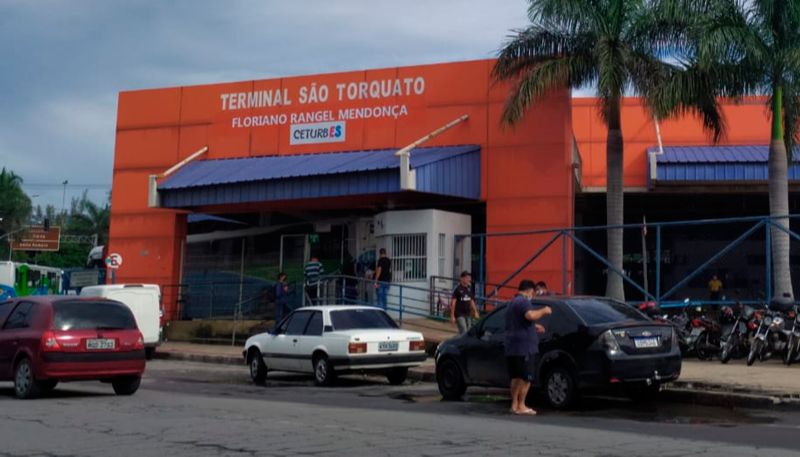 Terminal de São Torquato, em Vila Velha (Foto: Júlia Afonso / AT)